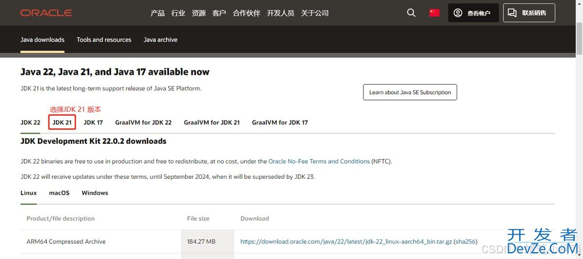 Java新手啟航之JDK 21版本安裝開啟編程之路